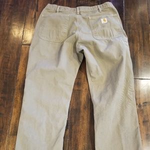 men's carhartt khaki pants